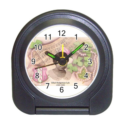 Alpha Kappa Alpha mmprool Travel Alarm Clock from ArtsNow.com Front