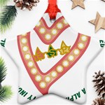 Alpha Kappa Alpha akaesp-pink Ornament (Star)
