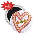 Alpha Kappa Alpha akaesp-pink 2.25  Magnet (10 pack)