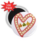 Alpha Kappa Alpha akaesp-pink 2.25  Magnet (100 pack) 