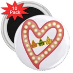 Alpha Kappa Alpha akaesp-pink 3  Magnet (10 pack)