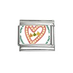 Alpha Kappa Alpha akaesp-pink Italian Charm (9mm)