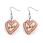 Alpha Kappa Alpha akaesp-pink 1  Button Earrings