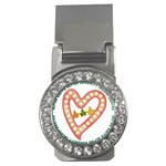Alpha Kappa Alpha akaesp-pink Money Clip (CZ)
