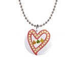 Alpha Kappa Alpha akaesp-pink 1  Button Necklace