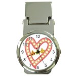 Alpha Kappa Alpha akaesp-pink Money Clip Watch