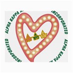 Alpha Kappa Alpha akaesp-pink Glasses Cloth (Small, Two Sides)