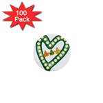 Alpha Kappa Alpha AKAesp-greennonam 1  Mini Button (100 pack) 