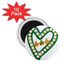 Alpha Kappa Alpha AKAesp-greennonam 1.75  Magnet (10 pack) 