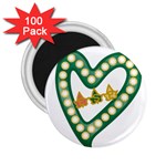 Alpha Kappa Alpha AKAesp-greennonam 2.25  Magnet (100 pack) 