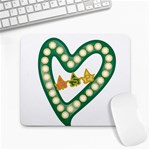 Alpha Kappa Alpha AKAesp-greennonam Large Mousepad