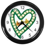 Alpha Kappa Alpha AKAesp-greennonam Wall Clock (Black)