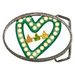 Alpha Kappa Alpha AKAesp-greennonam Belt Buckle