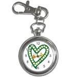 Alpha Kappa Alpha AKAesp-greennonam Key Chain Watch