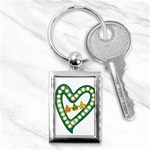 Alpha Kappa Alpha AKAesp-greennonam Key Chain (Rectangle)