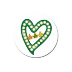 Alpha Kappa Alpha AKAesp-greennonam Magnet 3  (Round)