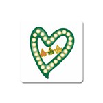 Alpha Kappa Alpha AKAesp-greennonam Magnet (Square)