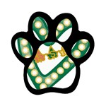 Alpha Kappa Alpha AKAesp-greennonam Magnet (Paw Print)