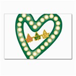 Alpha Kappa Alpha AKAesp-greennonam Postcard 5  x 7 