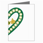 Alpha Kappa Alpha AKAesp-greennonam Greeting Card