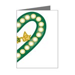 Alpha Kappa Alpha AKAesp-greennonam Mini Greeting Card