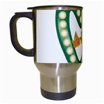 Alpha Kappa Alpha AKAesp-greennonam Travel Mug (White)