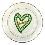 Alpha Kappa Alpha AKAesp-greennonam Porcelain Plate