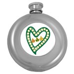 Alpha Kappa Alpha AKAesp-greennonam Hip Flask (5 oz)