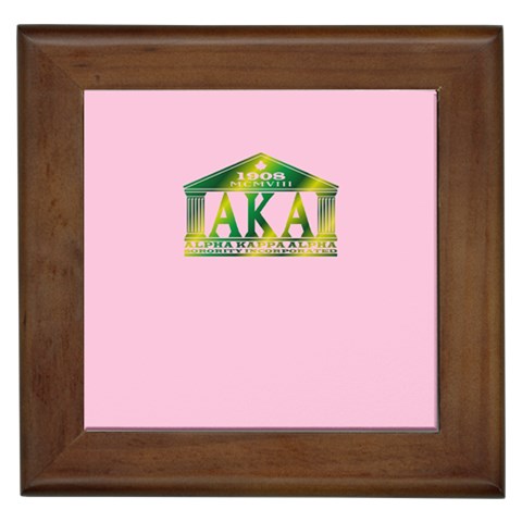 AKA Relic Framed Tile from ArtsNow.com Front