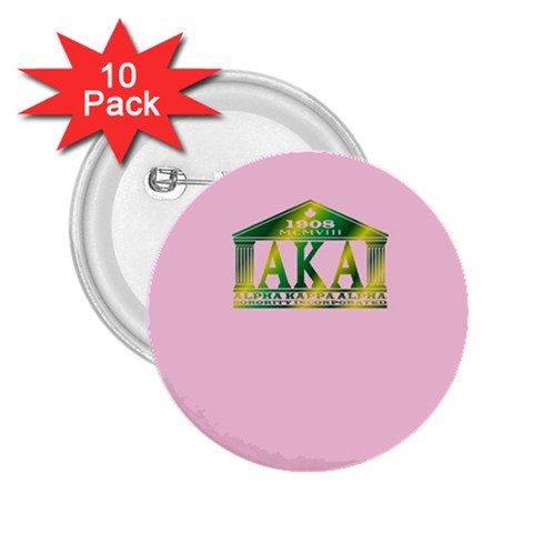 AKA Relic 2.25  Button (10 pack) from ArtsNow.com Front