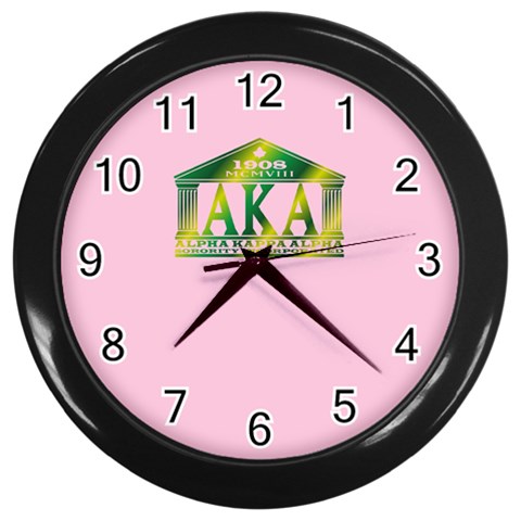 AKA Relic Wall Clock (Black) from ArtsNow.com Front