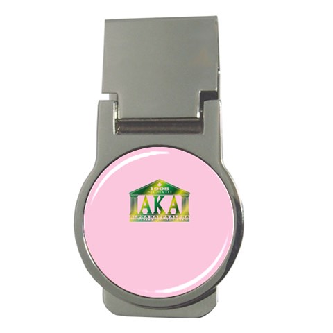 AKA Relic Money Clip (Round) from ArtsNow.com Front