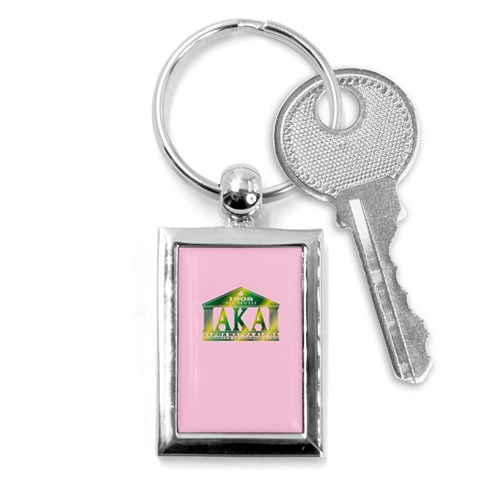 AKA Relic Key Chain (Rectangle) from ArtsNow.com Front