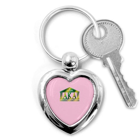 AKA Relic Key Chain (Heart) from ArtsNow.com Front