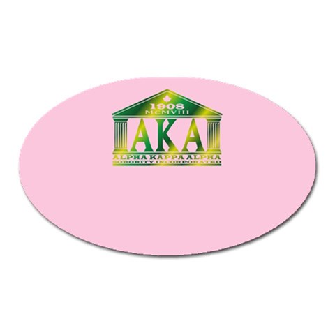 AKA Relic Magnet (Oval) from ArtsNow.com Front