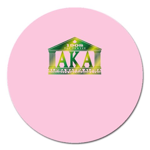 AKA Relic Magnet 5  (Round) from ArtsNow.com Front