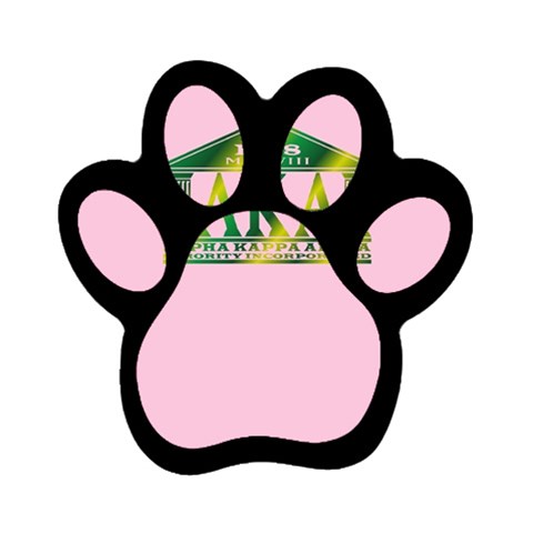 AKA Relic Magnet (Paw Print) from ArtsNow.com Front