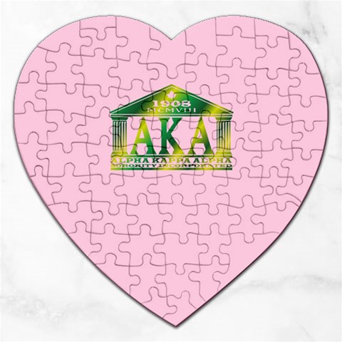 AKA Relic Jigsaw Puzzle (Heart) from ArtsNow.com Front