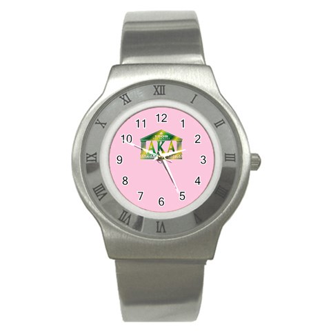AKA Relic Stainless Steel Watch from ArtsNow.com Front