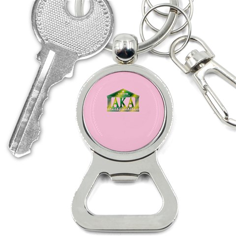 AKA Relic Bottle Opener Key Chain from ArtsNow.com Front