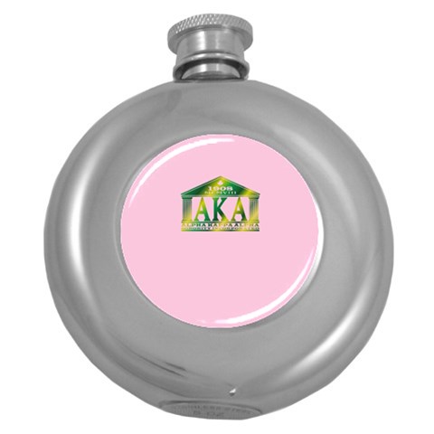 AKA Relic Hip Flask (5 oz) from ArtsNow.com Front