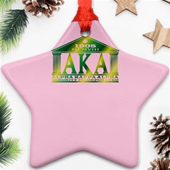 AKA Relic Star Ornament (Two Sides) from ArtsNow.com Front