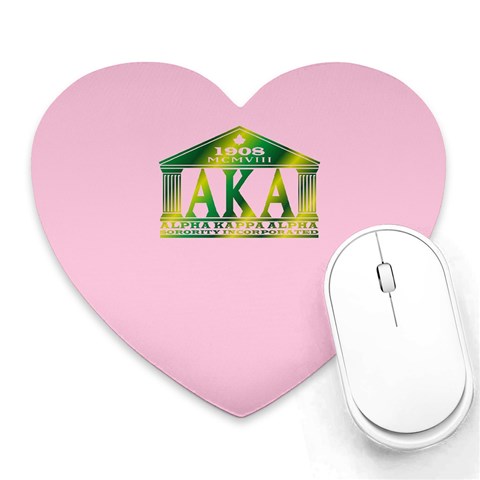 AKA Relic Mousepad (Heart) from ArtsNow.com Front