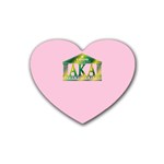 AKA Relic Rubber Heart Coaster (4 pack)
