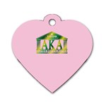 AKA Relic Dog Tag Heart (One Side)