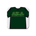 AKA Graffiti07 Rubber Square Coaster (4 pack)