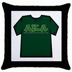 AKA Graffiti07 Throw Pillow Case (Black)