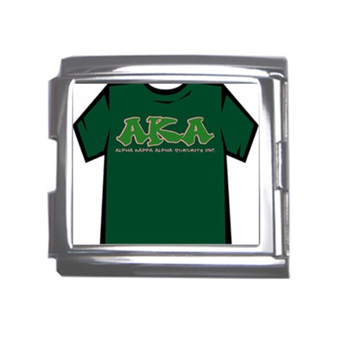 AKA Graffiti07 Mega Link Italian Charm (18mm) from ArtsNow.com Front