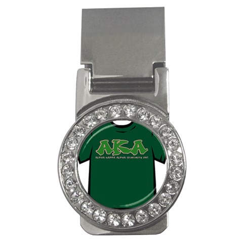 AKA Graffiti07 Money Clip (CZ) from ArtsNow.com Front