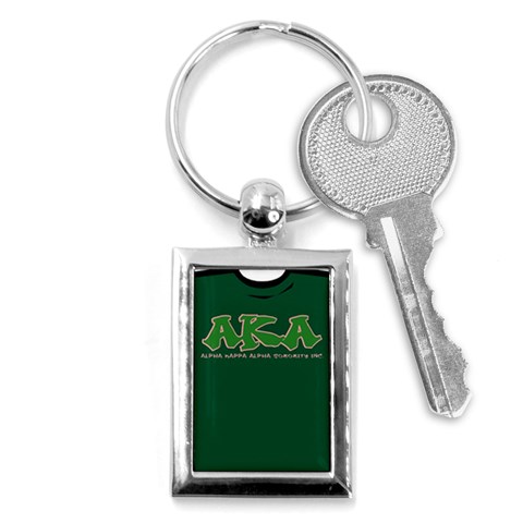 AKA Graffiti07 Key Chain (Rectangle) from ArtsNow.com Front